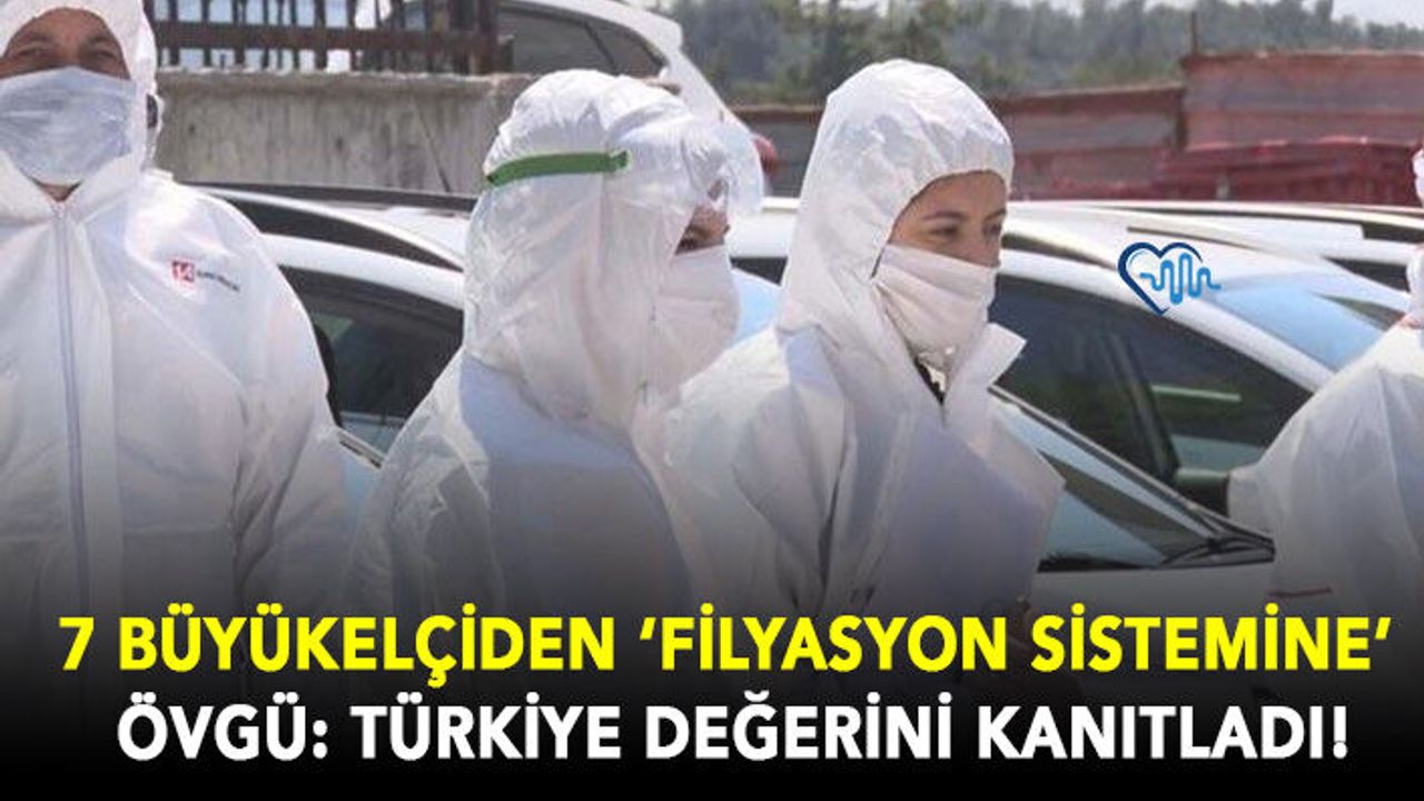 7 Büyükelçiden ‘Filyasyon Sistemine’ Övgü: Türkiye Değerini Kanıtladı!