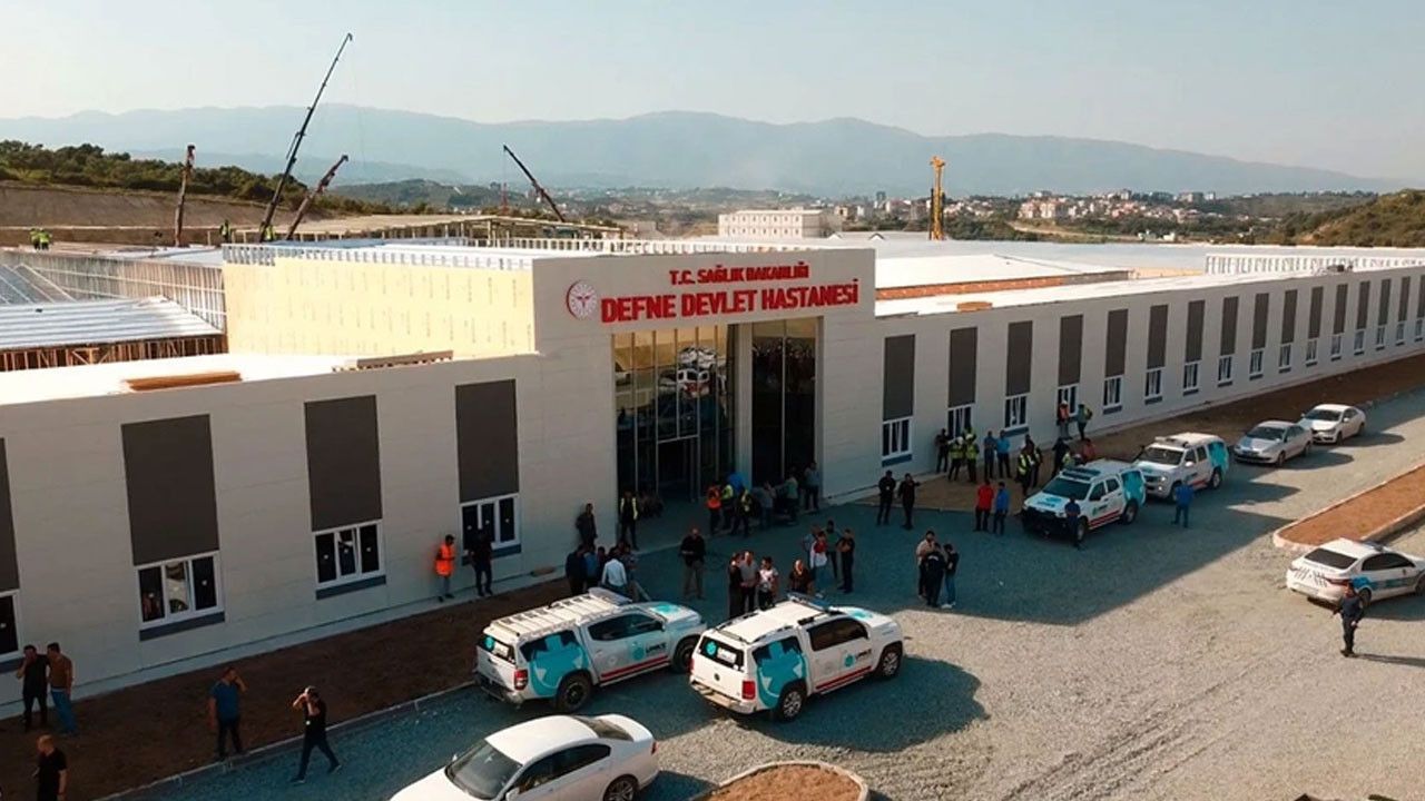 Defne Devlet Hastanesi Kapılarını Açıyor