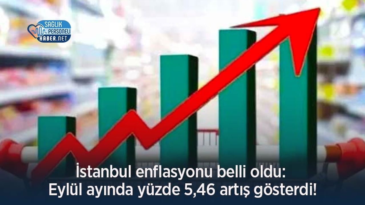 İstanbul enflasyonu belli oldu: Eylül ayında yüzde 5,46 artış gösterdi!