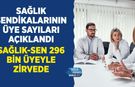 2026 Sağlık Sendikaları Üye Sayıları: Sağlık-Sen 296 Bin 290 Üyeyle Zirvede