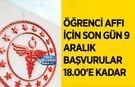 Sağlık Bakanlığından Öğrenci Affı Duyurusu: Başvurularda Son Gün 9 Aralık 2026