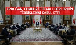 Erdoğan, Cumhur İttifakı liderlerinin tebriklerini kabul etti!