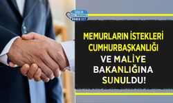 Memurların İstekleri Cumhurbaşkanlığı Ve Maliye Bakanlığına Sunuldu!