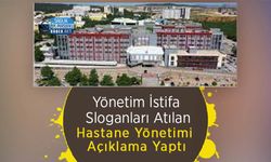Yönetim İstifa Sloganları Atılan Hastane Yönetimi Açıklama Yaptı