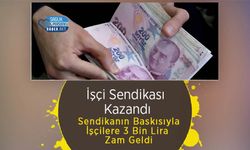 İşçi Sendikası Kazandı: Sendikanın Baskısıyla İşçilere 3 Bin Lira Zam Geldi