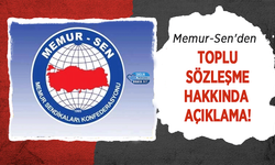 Memur-Sen'den Toplu Sözleşme Hakkında Açıklama!