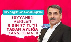 Önder Kahveci: Seyyanen Verilen 8 Bin 77 TL’yi taban aylığa yansıtılmalı!