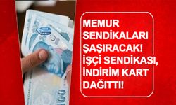 Memur Sendikaları Şaşıracak! İşçi sendikası, indirim kart dağıttı!