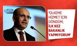 Mehmet Şimşek: ‘Ülkeme hizmet için döndüm, ilk kez Bakanlık yapmıyorum'