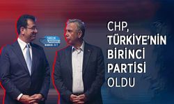 CHP, Türkiye’nin birinci partisi oldu