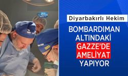 Diyarbakırlı Hekim, Bombardıman Altındaki Gazze’de Ameliyat Yapıyor