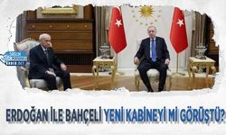 Erdoğan İle Bahçeli Yeni Kabineyi mi Görüştü?