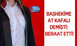 Başhekime At Kafalı Demişti: Beraat Etti!