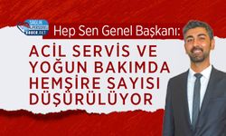 Acil Servis ve Yoğun Bakımda Hemşire Sayısı Düşürülüyor