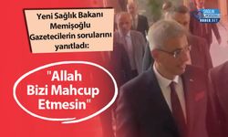 Yeni Sağlık Bakanı Memişoğlu Gazetecilerin sorularını yanıtladı: "Allah Bizi Mahcup Etmesin"