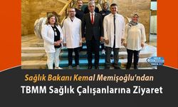 Sağlık Bakanı Kemal Memişoğlu'ndan TBMM Sağlık Çalışanlarına Ziyaret