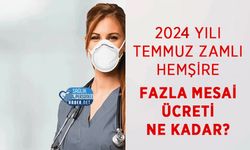 Hemşire Fazla Mesai Ücreti Ne Kadar? 2024 Hemşire Nöbet Ücreti Kaç Lira? (güncelleme)