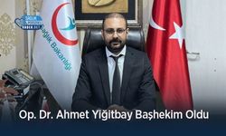 Op. Dr. Ahmet Yiğitbay Başhekim Oldu