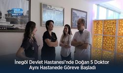 İnegöl Devlet Hastanesi’nde Doğan 5 Doktor Aynı Hastanede Göreve Başladı