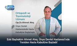 Eski Başhekim Ahmet Ateş, Ünye Devlet Hastanesi'nde Yeniden Hasta Kabulüne Başladı!