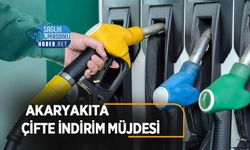 Akaryakıta Çifte İndirim Müjdesi