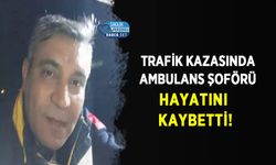 Trafik Kazasında Ambulans Şoförü Hayatını Kaybetti