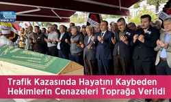 Trafik Kazasında Hayatını Kaybeden Hekimlerin Cenazeleri Toprağa Verildi