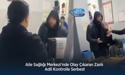 Aile Sağlığı Merkezi'nde Olay Çıkaran Zanlı Adli Kontrolle Serbest