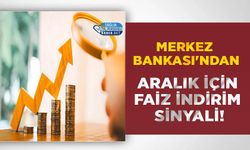 Merkez Bankası'ndan Aralık İçin Faiz İndirim Sinyali!