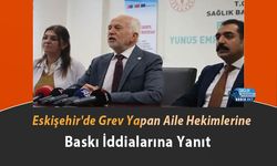 Eskişehir'de Grev Yapan Aile Hekimlerine Baskı İddialarına Yanıt