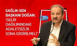 Sağlık-Sen Başkanı Doğan: ‘Gelir Dağılımındaki Adaletsizlik Sona Erdirilmeli’