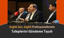 Sağlık-Sen, Sağlık Profesyonellerinin Taleplerini Gündeme Taşıdı