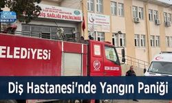 Diş Hastanesi'nde Yangın Paniği