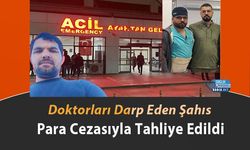 Doktorları Darp Eden Şahıs Para Cezasıyla Tahliye Edildi