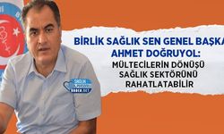 Mültecilerin Dönüşü Sağlık Sektörünü Rahatlatabilir