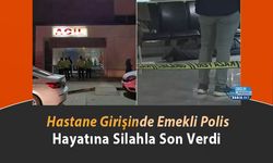 Hastane Girişinde Emekli Polis Hayatına Silahla Son Verdi