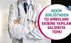 Hekim Birliği’nden 112 Ambulans Ekibine Yapılan Saldırıya Tepki