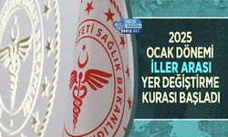 2025 Ocak Dönemi İller Arası Yer Değiştirme Kurası Başladı