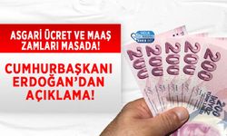 Asgari Ücret ve Maaş Zamları Masada! Cumhurbaşkanı Erdoğan’dan Açıklama!