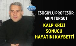 ESOGÜ'lü Profesör Akın Turgut Kalp Krizi Sonucu Hayatını Kaybetti