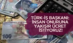 Türk-İş Başkanı: İnsan Onuruna Yakışır Ücret İstiyoruz!