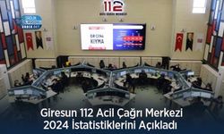 Giresun 112 Acil Çağrı Merkezi 2024 İstatistiklerini Açıkladı