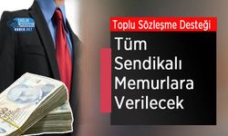 Toplu Sözleşme Desteği Tüm Sendikalı Memurlara Verilecek