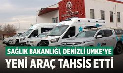 Denizli UMKE Ekipleri Yeni Araçlarıyla Göreve Hazır