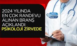 2024 Yılında En Çok Randevu Alınan Branş Açıklandı: Psikoloji Zirvede