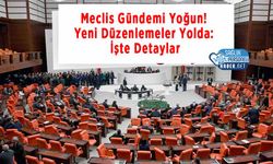 Meclis Gündemi Yoğun! Yeni Düzenlemeler Yolda: İşte Detaylar