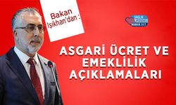 Bakan Işıkhan'dan Asgari Ücret ve Emeklilik Açıklamaları