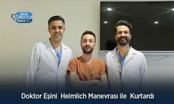 Doktor Eşini  Heimlich Manevrası ile  Kurtardı