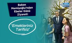 Bakan Memişoğlu’ndan Ebeler Günü Ziyareti: 'Emekleriniz Tarifsiz'