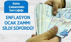 Kamu Çalışanından Zam Çığlığı: Enflasyon Ocak Zammı Sildi Süpürdü!